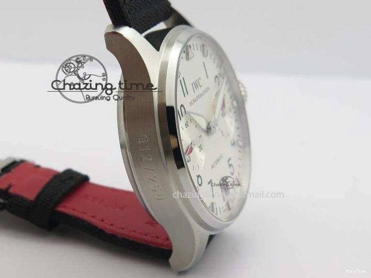 MIROTIME 0225 Big Pilot Real PR IW500432 DFB Limited Edition ZF 1:1 Best Edition On Black Nylon Strap A Fashionable 7276